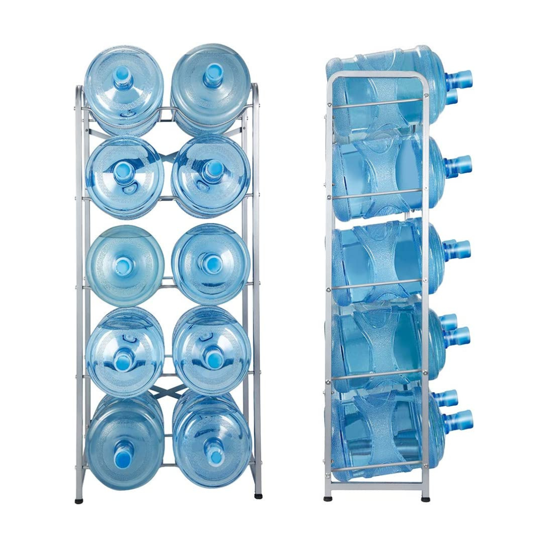 Estante Organizador Rack 10 Botellones Bidones Agua 20 Lts