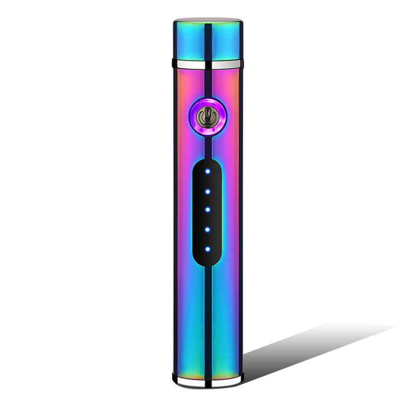 Encendedor Recargable Usb Delgado Recargable Metálico Vis114